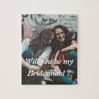 Puzzle Will you be my bridesmaid