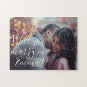 Puzzle Will You Marry Me Proposal Personalize Photo (Horizontal)