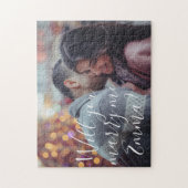 Puzzle Will You Marry Me Proposal Personalize Photo (Vertical)