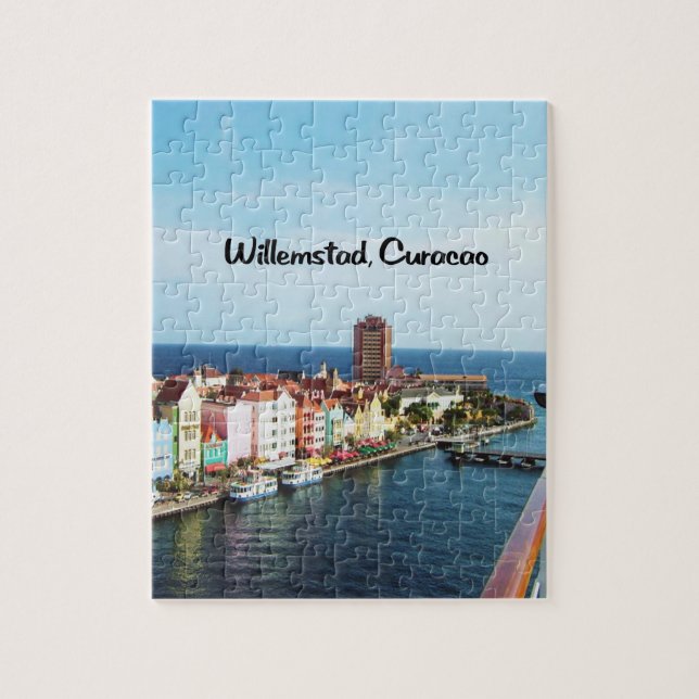 Puzzle Willemstad Curaçao (Vertical)