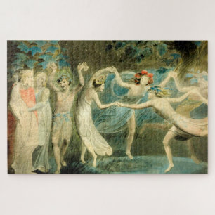 Puzzle William Blake Oberon, Titania et Puck avec Fairie