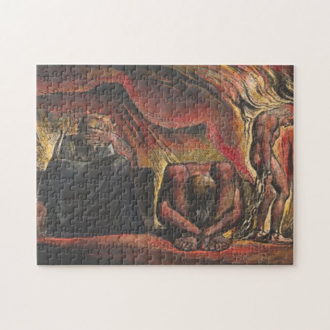 Puzzle William Blake Skofeld portant des menottes forgées (Horizontal)