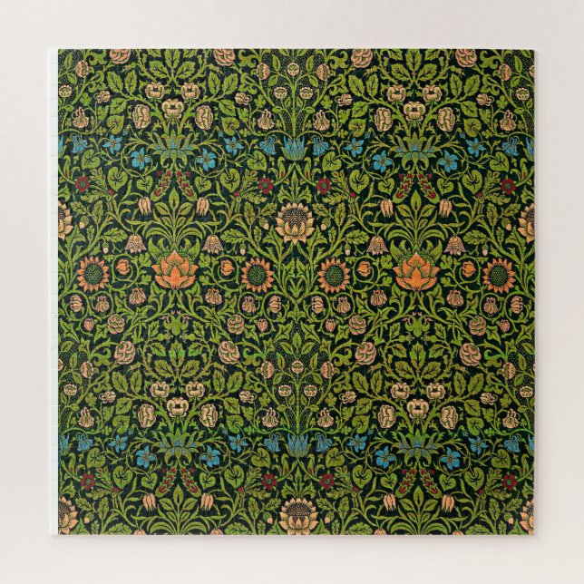 Puzzle William Morris - Ancolie, vert foncé, Case-Mate (Vertical)