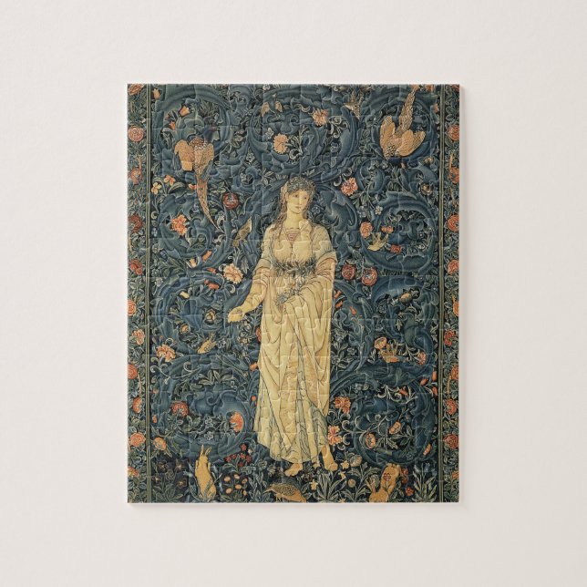 Puzzle William Morris antique Flora (Vertical)