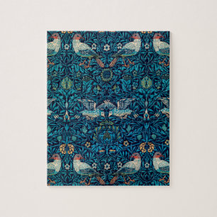 Puzzle William Morris Birds Art Nouveau Motif Floral