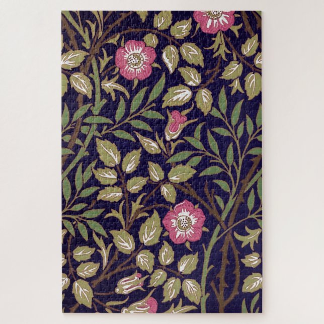 Puzzle William Morris Briquet Floral Art nouveau (Vertical)