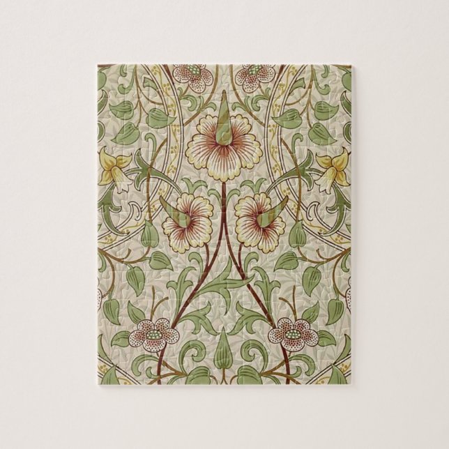 Puzzle William Morris Daffodil Classic Flower (Vertical)