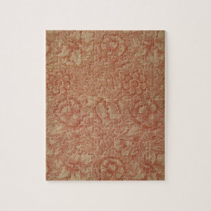 Puzzle William Morris Fleur de pavot rose Floral