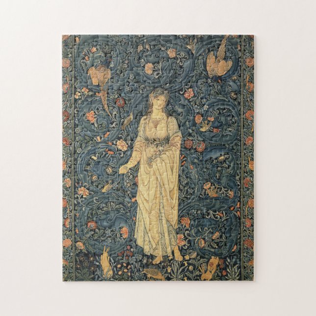 Puzzle William Morris Flora (Vertical)