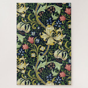 Puzzle William Morris Golden Lily modèle floral