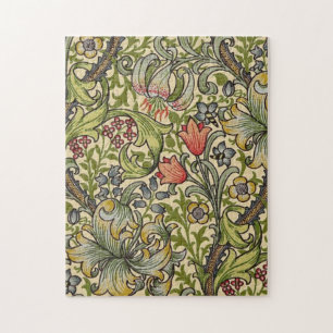 Puzzle William Morris Golden Lily Motif restauré