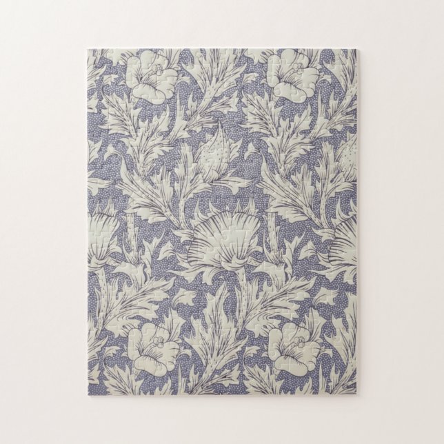 Puzzle William Morris Horn Poppy Classic Floral (Vertical)