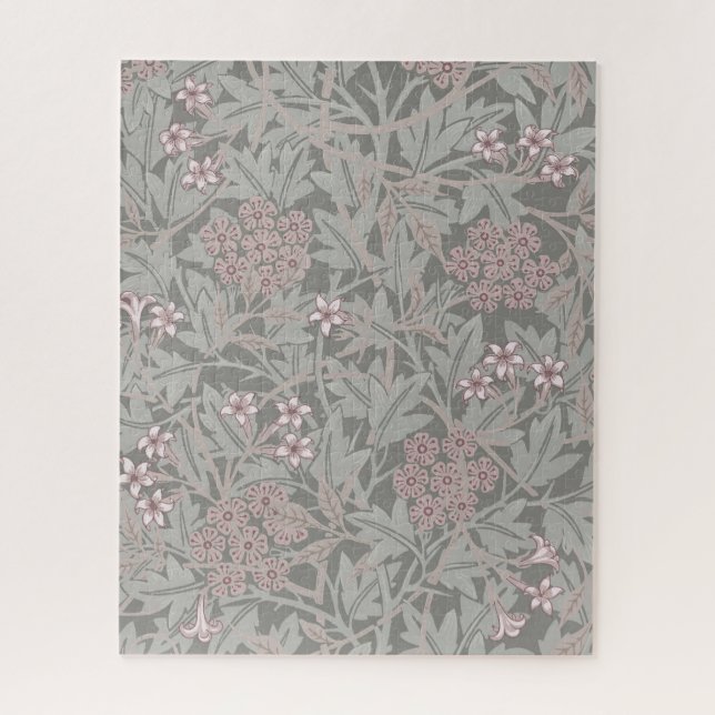 Puzzle William Morris Jasmine Motif de fleurs (Vertical)
