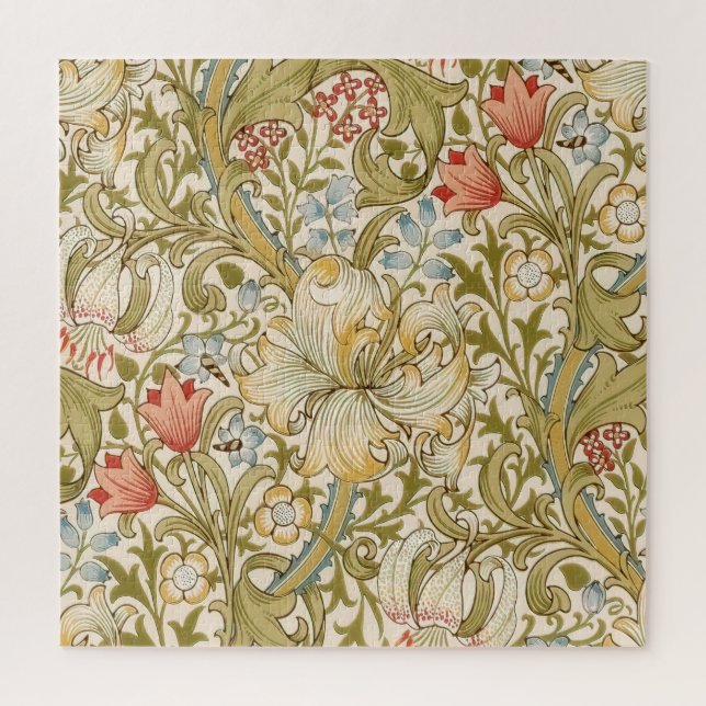 Puzzle William Morris Lily Art Nouveau (Vertical)