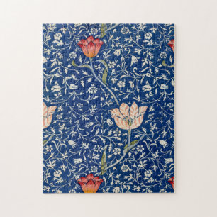 Puzzle William Morris Medway Floral bleu
