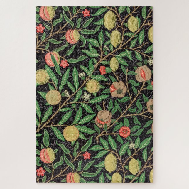 Puzzle William Morris - Motif de fruits (Vertical)