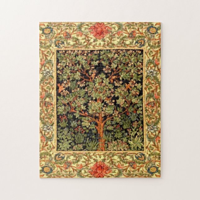 Puzzle William Morris - Motif De L'Arbre De Vie (Vertical)