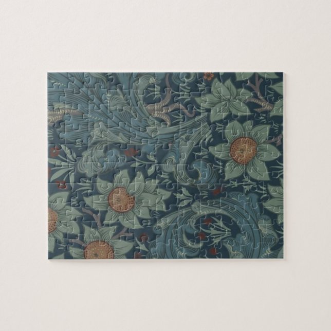 Puzzle William Morris Orchard Art Motif (Horizontal)