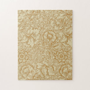 Puzzle William Morris Papier peint floral Poppy