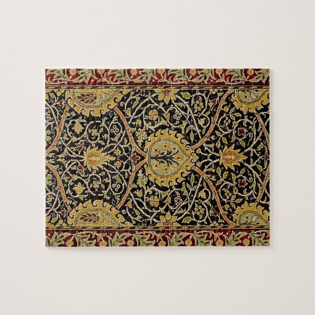 Puzzle William Morris Persian Carpet (Horizontal)
