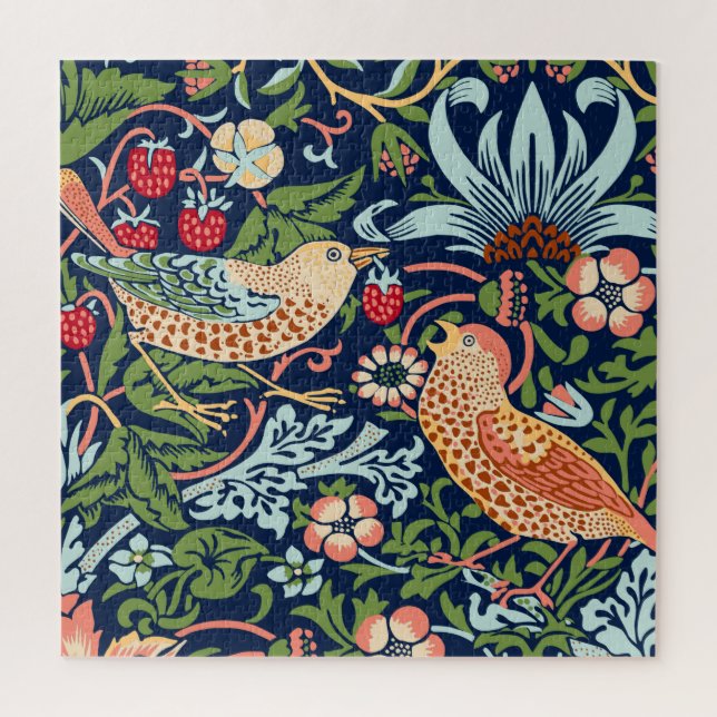 Puzzle William Morris Strawberry Thief (Vertical)