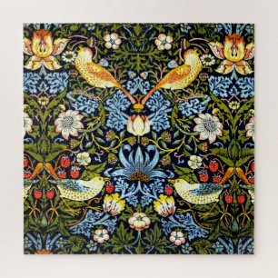 Puzzle William Morris, Strawberry Thief,
