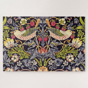 Puzzle William Morris Strawberry Thief Floral Art nouveau