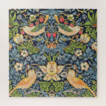 Puzzle William Morris Strawberry Thief Motif floral<br><div class="desc">William Morris fraise Thief Floral Pattern Jigsaw Puzzle.</div>
