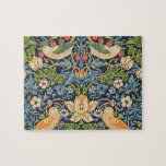 Puzzle William Morris Strawberry Thief Motif floral<br><div class="desc">William Morris fraise Thief Floral Pattern Jigsaw Puzzle.</div>