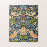 Puzzle William Morris Strawberry Thief Motif floral<br><div class="desc">William Morris fraise Thief Floral Pattern Jigsaw Puzzle.</div>
