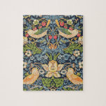 Puzzle William Morris Strawberry Thief Motif floral<br><div class="desc">William Morris fraise Thief Floral Pattern Jigsaw Puzzle.</div>