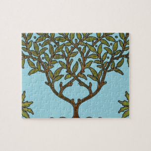 Puzzle William Morris Tree Frieze Fond d'écran floral