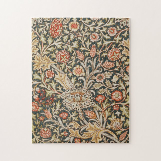 Puzzle William Morris Trent Garden Flower Classique Botan (Vertical)