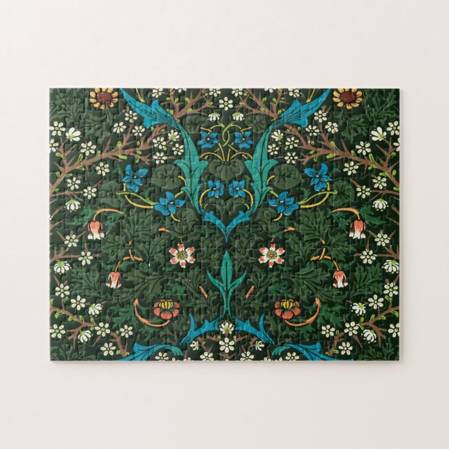 Puzzle William Morris Tulip (1834-1896). (Horizontal)