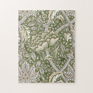 Puzzle william morris windrush fleurs florales classique