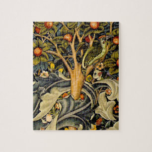 Puzzle William Morris Woodpecker Tapestry Arts & Artisana