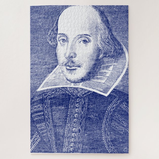 Puzzle William Shakespeare Portrait de First Folio (Vertical)