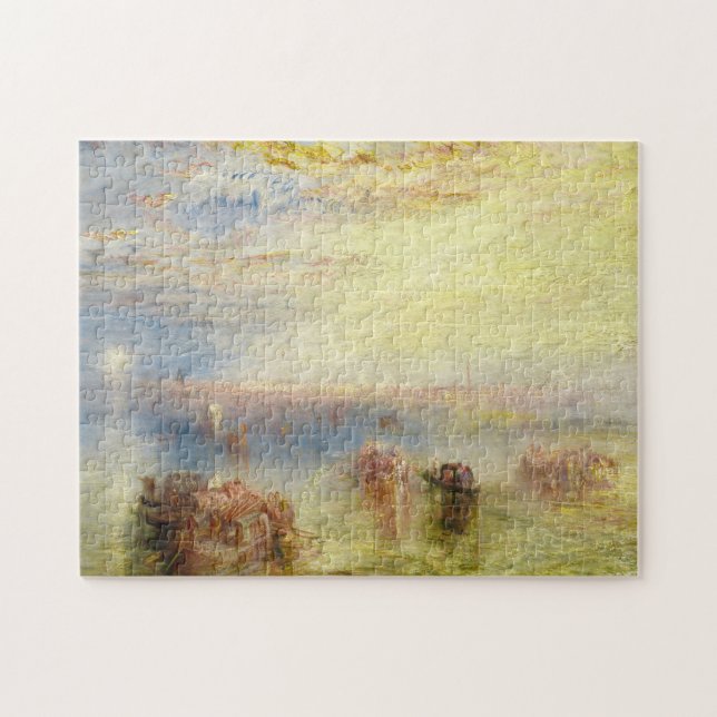 Puzzle William Turner - Approche de Venise (Horizontal)