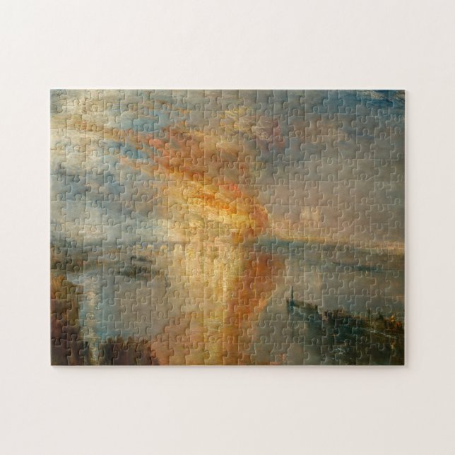 Puzzle William Turner - L'incendie du Parlement (Horizontal)
