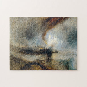 Puzzle William Turner - Tempête de neige