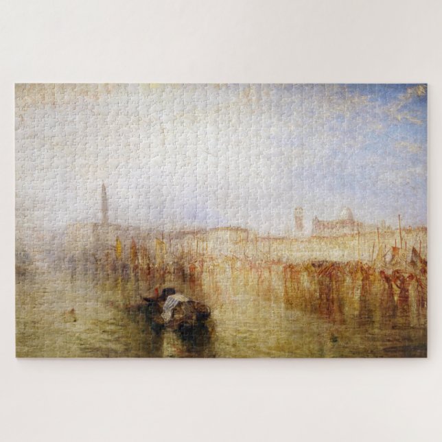 Puzzle William Turner - Venice Quay, Palais Ducal (Horizontal)