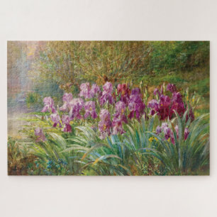 Puzzle Willows et Irises au bord d'un ruisseau