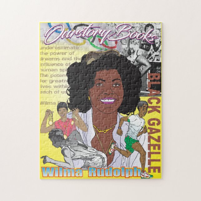 Puzzle Wilma Rudolph (Vertical)