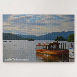 Puzzle Windermere, Lake District Carte postale Magnet