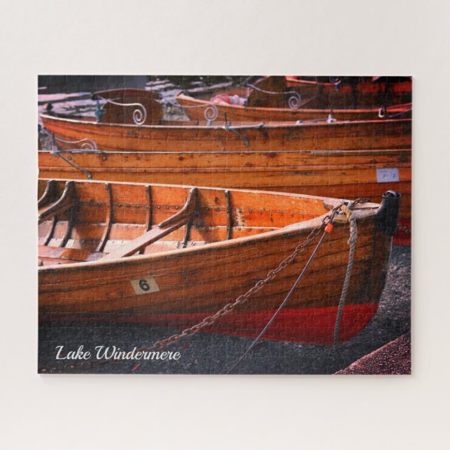 Puzzle Windermere Les Bateaux Du Lake District (Horizontal)