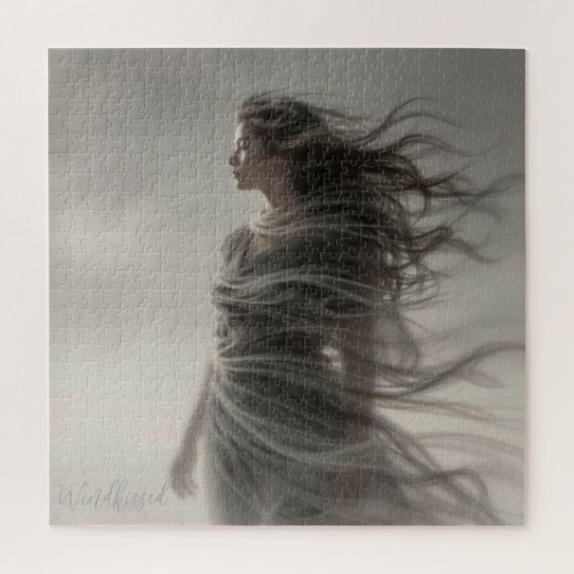 Puzzle Windkissed - Impression d'art numérique de fantasy (Vertical)