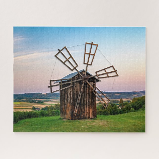 Puzzle Windmill Outhouse (Horizontal)
