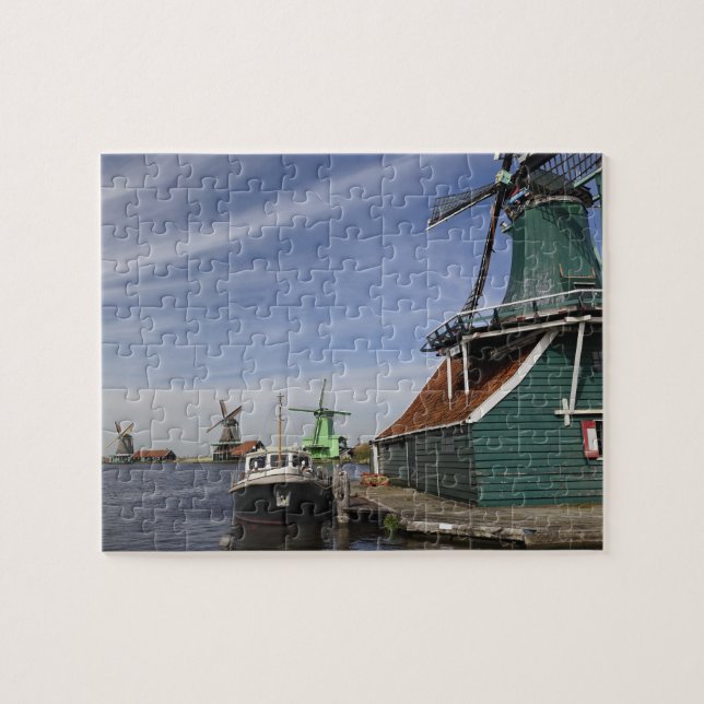 Puzzle Windmill, Zaanse Schans, Hollande, Pays-Bas (Horizontal)