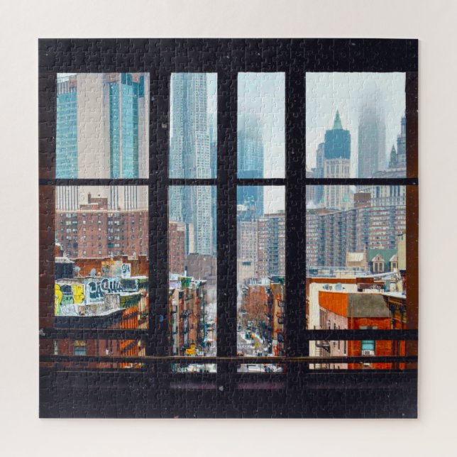 Puzzle Window de New York (Vertical)