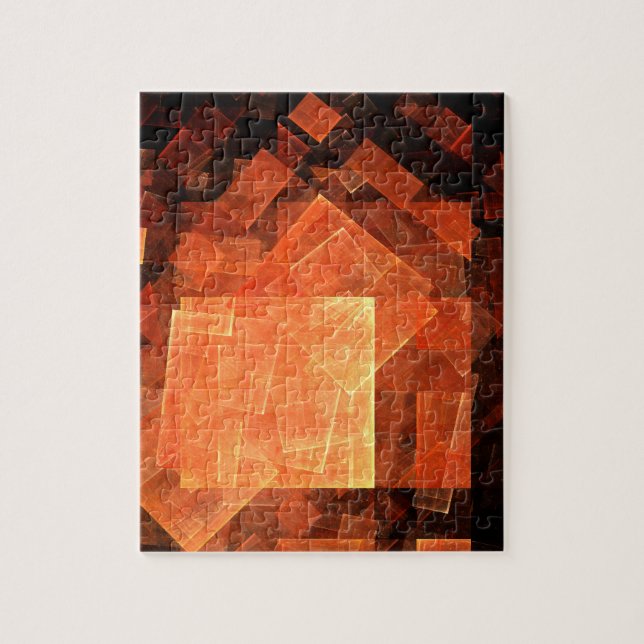 Puzzle Window Light Abstract (Vertical)